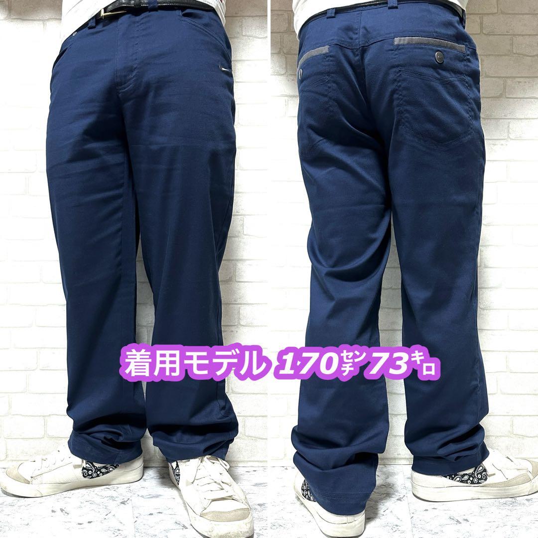 NIKE GOLF 春夏 薄手 ドライ ストレッチパンツ スウッシュロゴ刺繍
