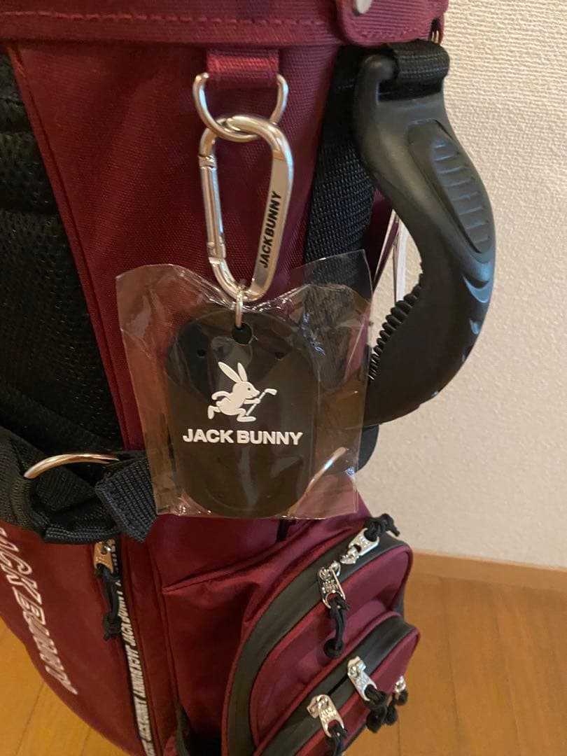 JACK BUNNY キャディバッグ ボルドー