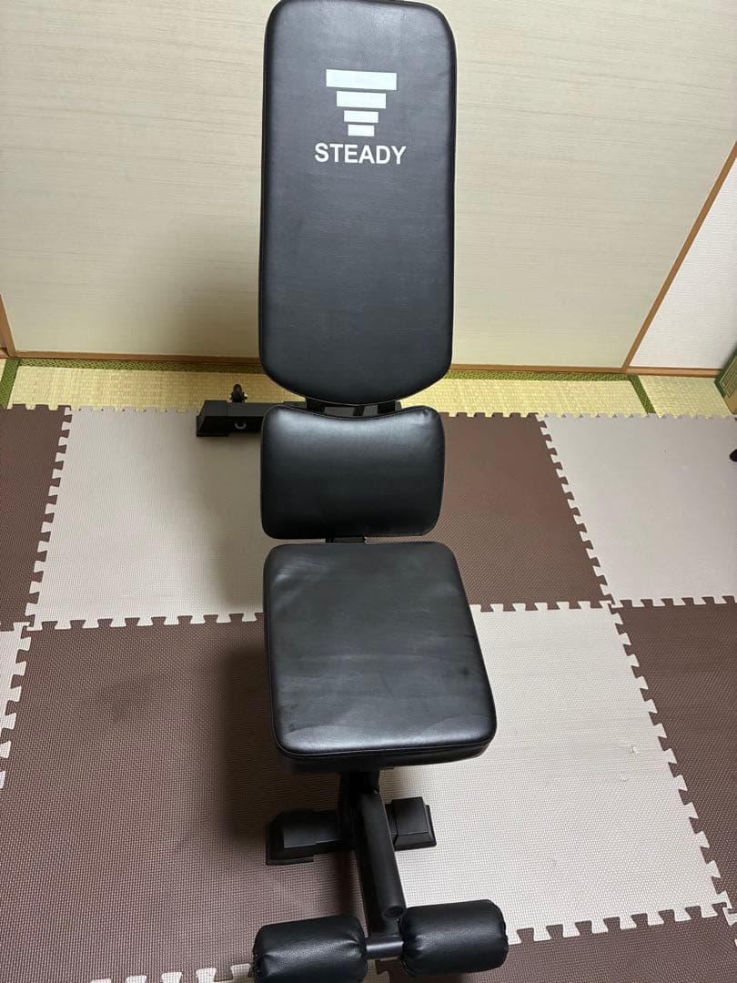 STEADY トレーニングベンチ ブラック