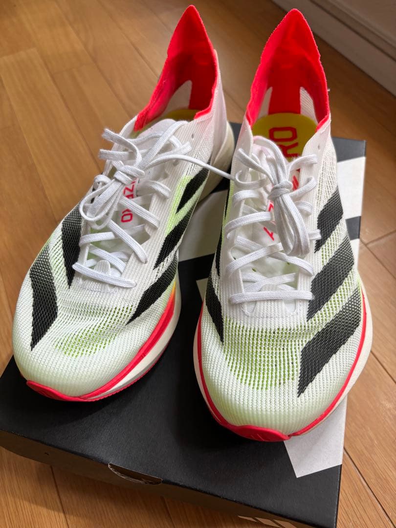 adidas ADIZERO タクミセン10 25.5cm走行100㌔程 メンズ
