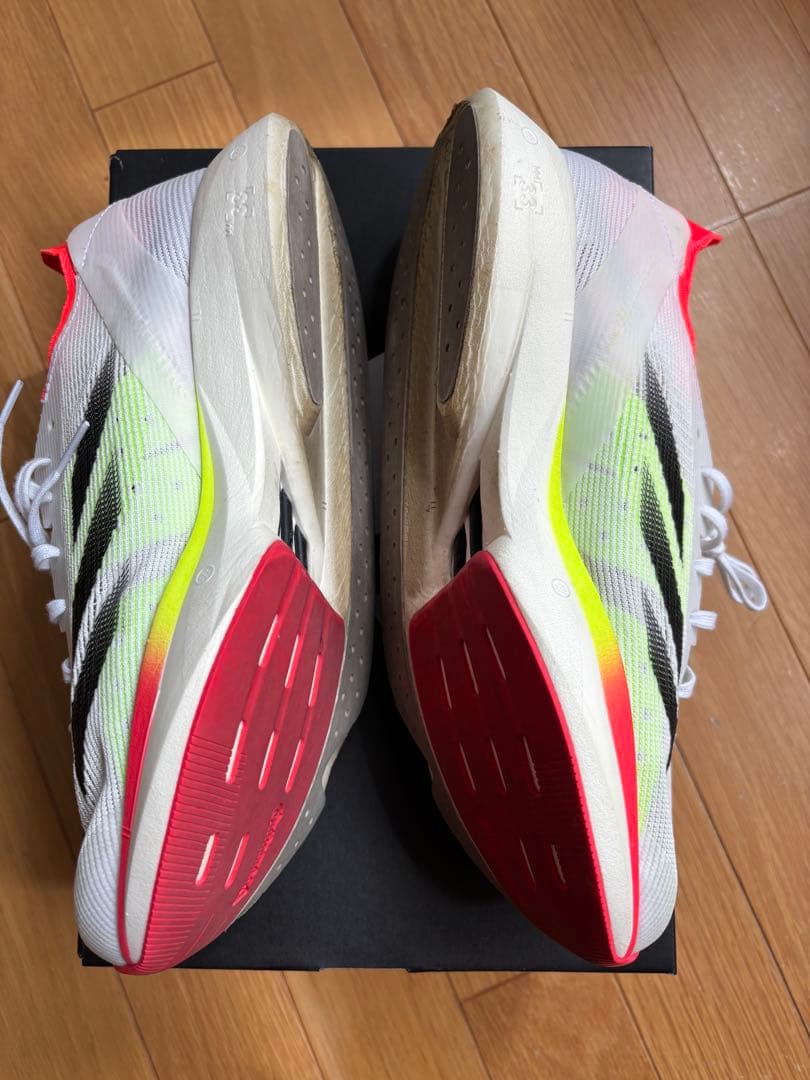adidas ADIZERO タクミセン10 25.5cm走行100㌔程 メンズ