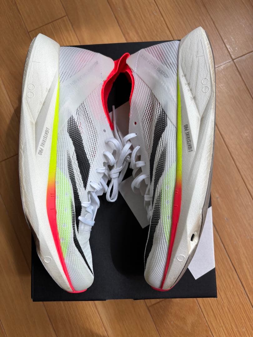 adidas ADIZERO タクミセン10 25.5cm走行100㌔程 メンズ