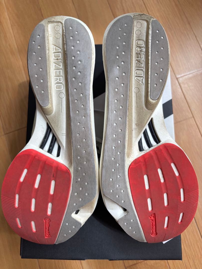 adidas ADIZERO タクミセン10 25.5cm走行100㌔程 メンズ