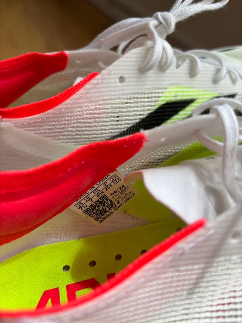 adidas ADIZERO タクミセン10 25.5cm走行100㌔程 メンズ