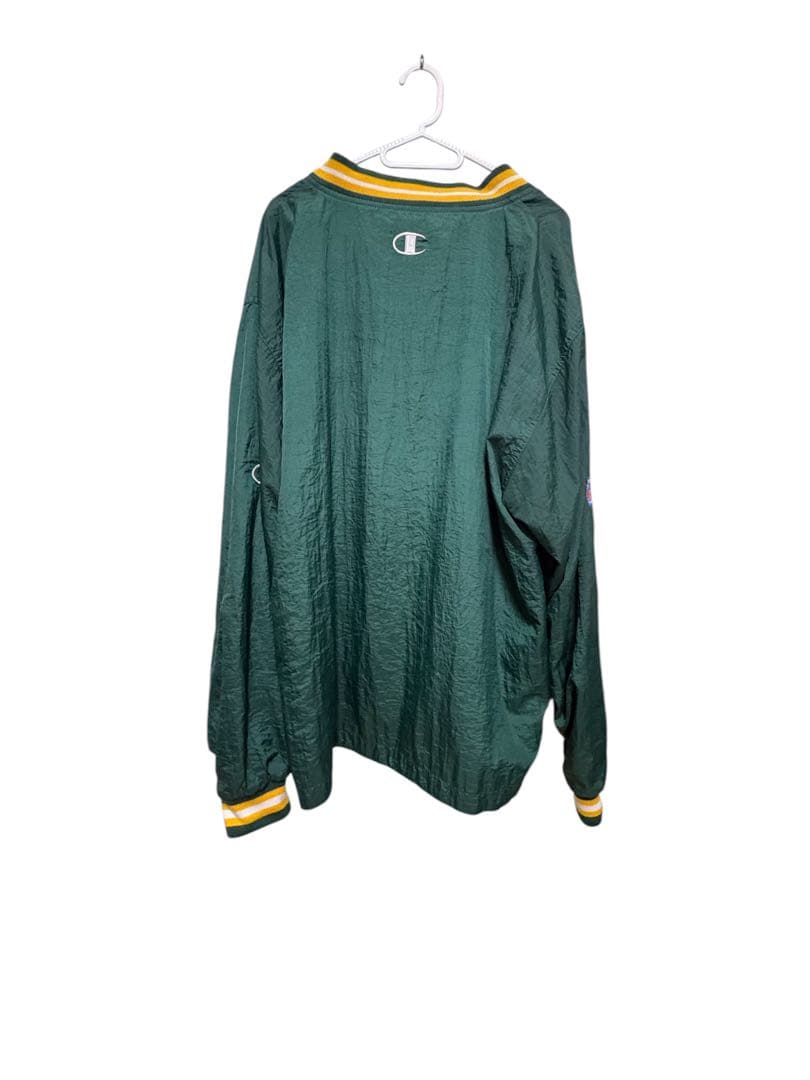 90s ChampionのNFLグリーンベイ・パッカーズのナイロンジャケット