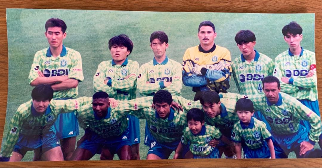 1994年ベルマーレ平塚 スタメン写真 反町選手も！