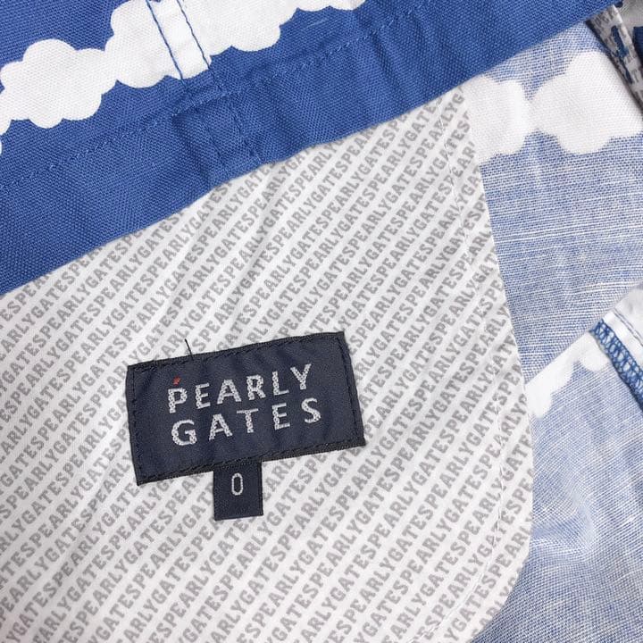 パーリーゲイツ PEARLY GATES くもボーダープリント スカート