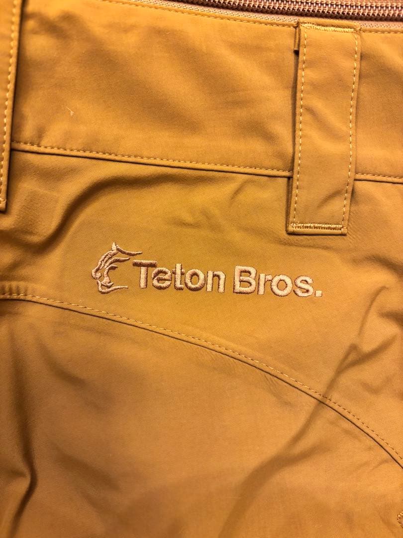 Teton Bros. TBパンツ ブロンズ ビブパンツ レディースM 美品