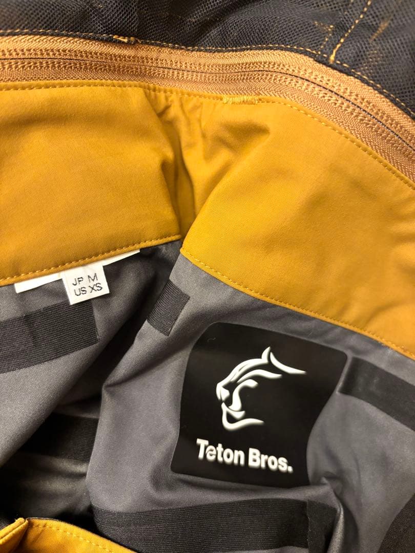 Teton Bros. TBパンツ ブロンズ ビブパンツ レディースM 美品