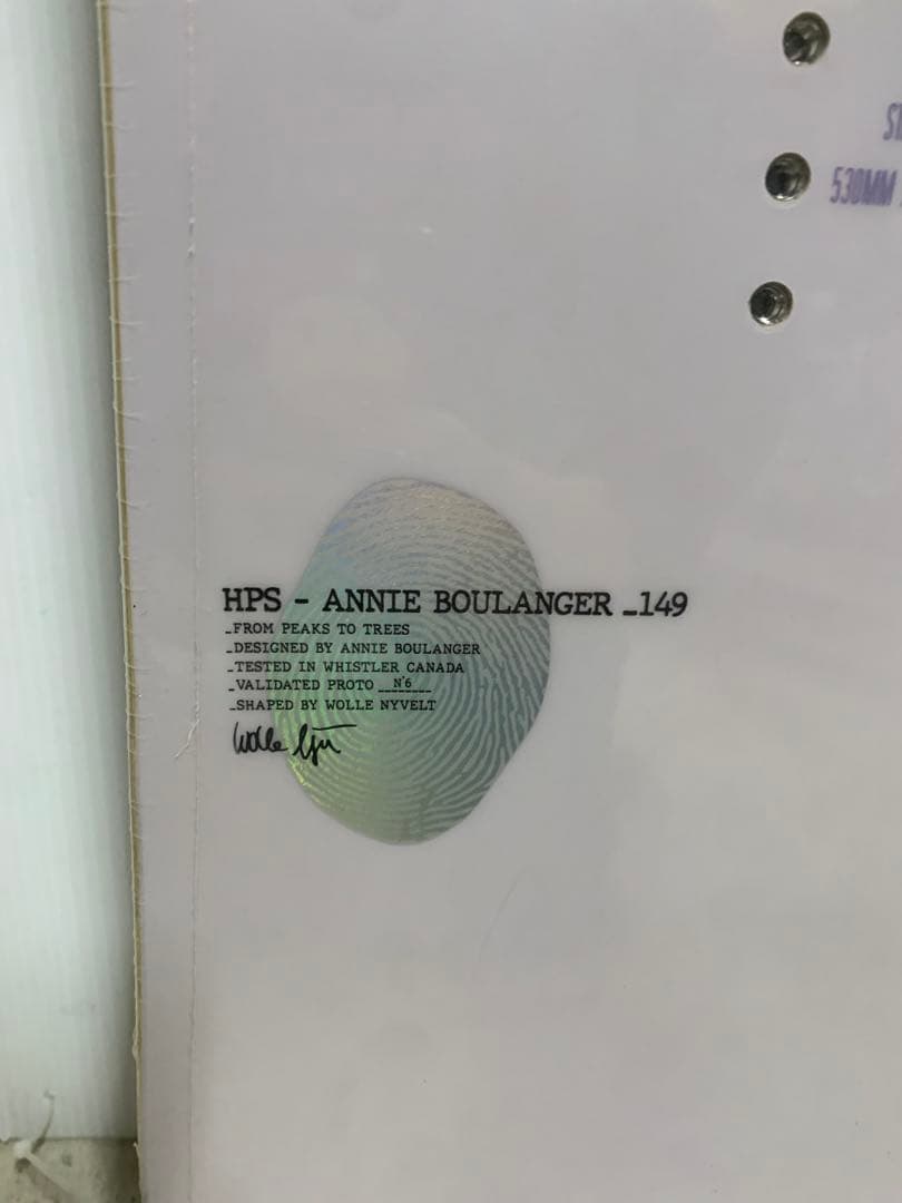 【新品】SALOMON ANNIE BOULANGER 149 スノーボード