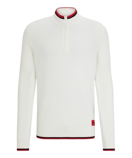 HUGO BOSS ジップネック ニットセーター