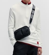 HUGO BOSS ジップネック ニットセーター