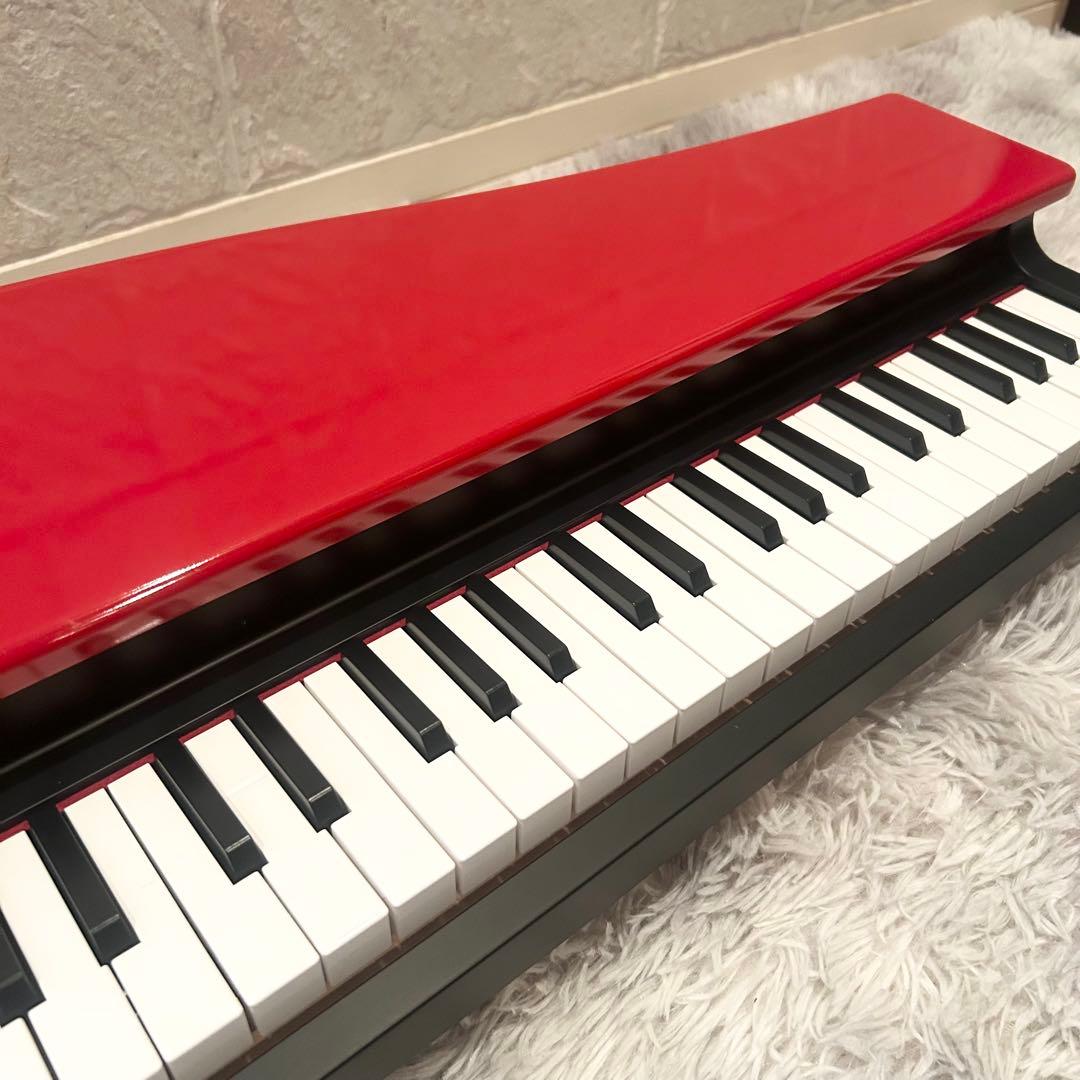 【極美品】 KORG MICROPIANO ミニ鍵盤61鍵 レッド