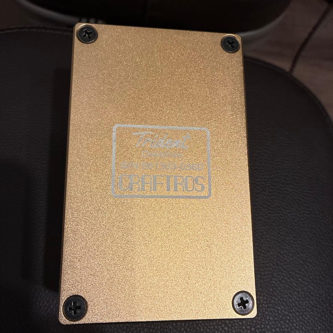 CRAFTROS Trident ギターエフェクター ゴールド