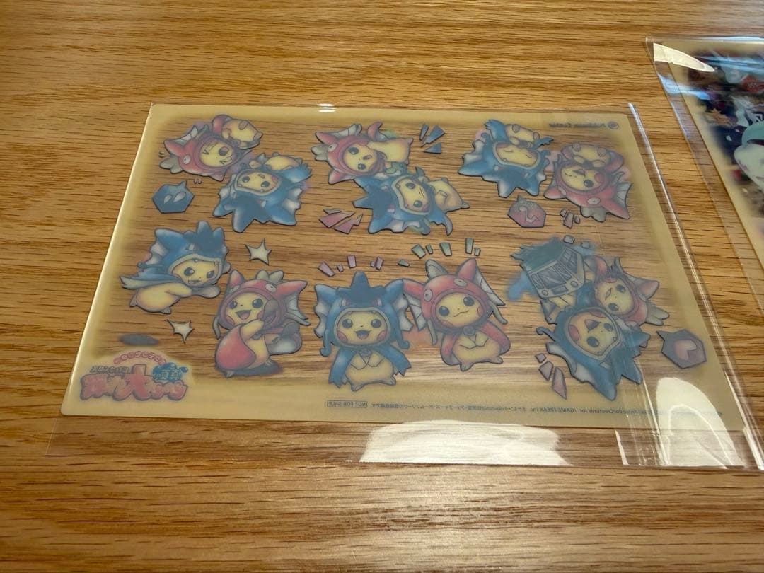 ポケモンセンター 真夏のピカピカ大作戦 クリアカード　3種類セット　非売品