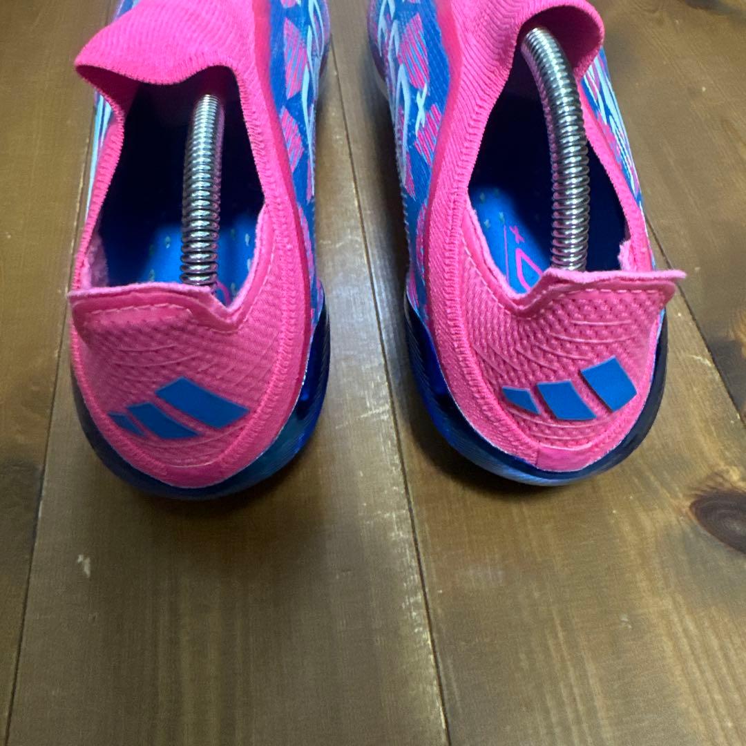 adidas F50 サッカーシューズ ピンク/ブルー