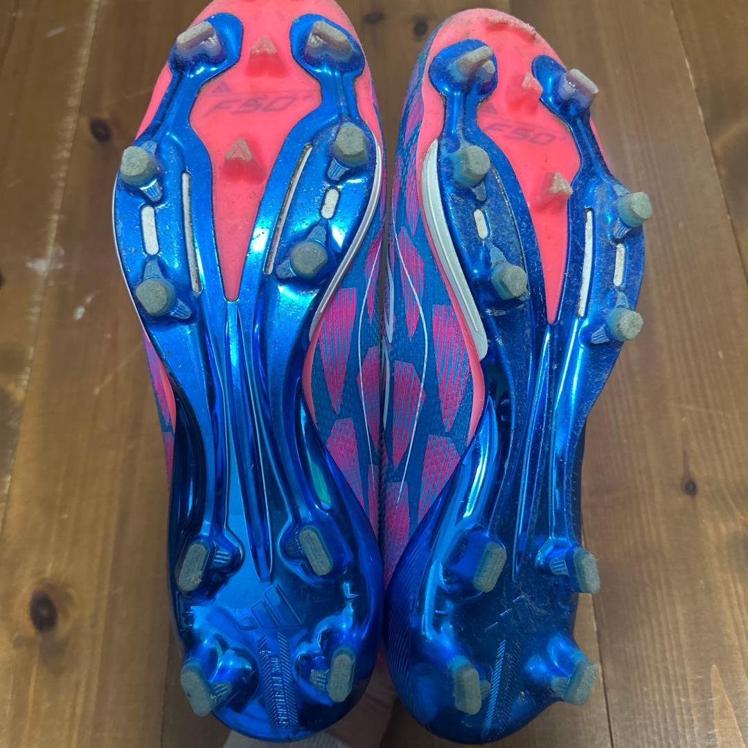 adidas F50 サッカーシューズ ピンク/ブルー