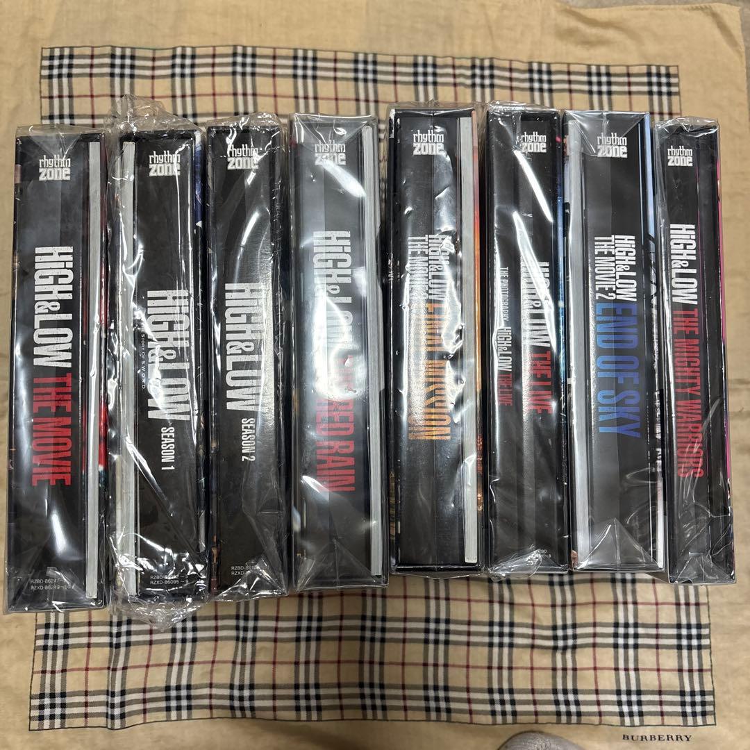 HIGH&LOW DVD8セット
