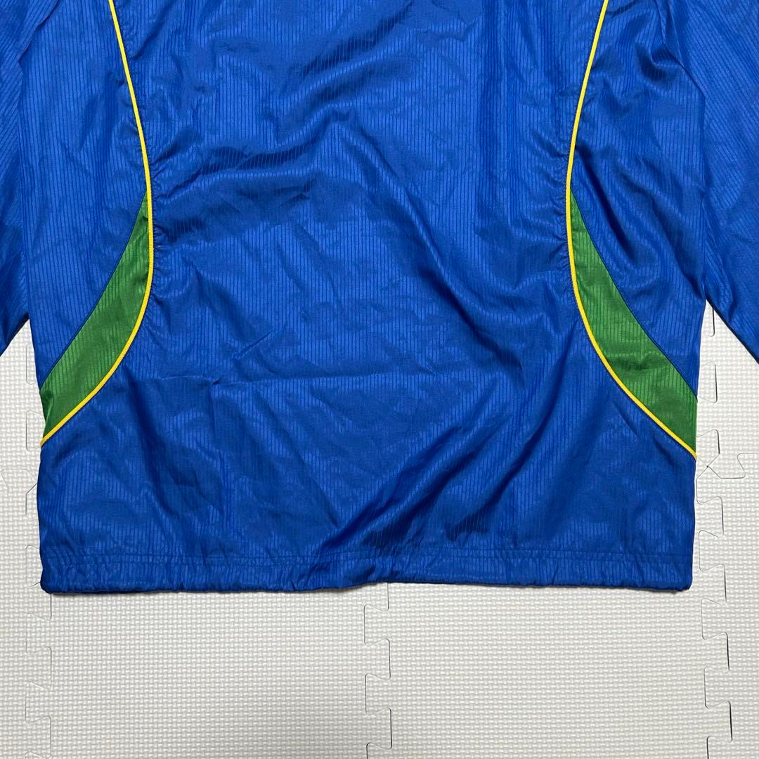 NIKE ピステ　セットアップ　L ブルー　刺繍ロゴ　サッカー　フットサル