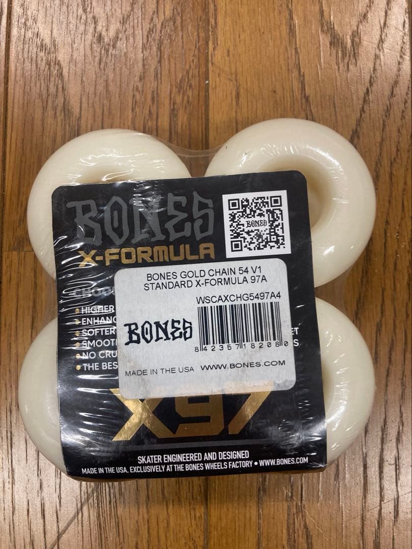 スケートボード ウィール BONES X-FORMULA 54mm V1 97A