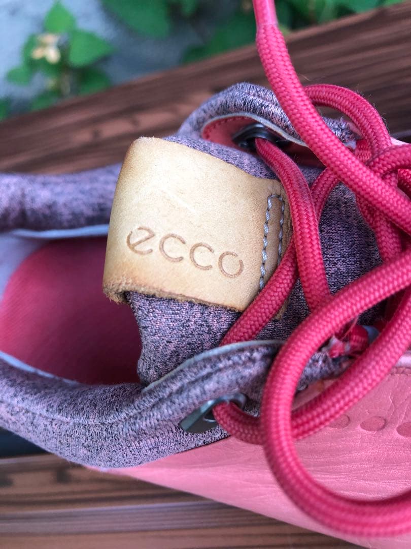 353-2番 美品ECCO BIOMゴルフシューズ36 23.0cmスパイクレス