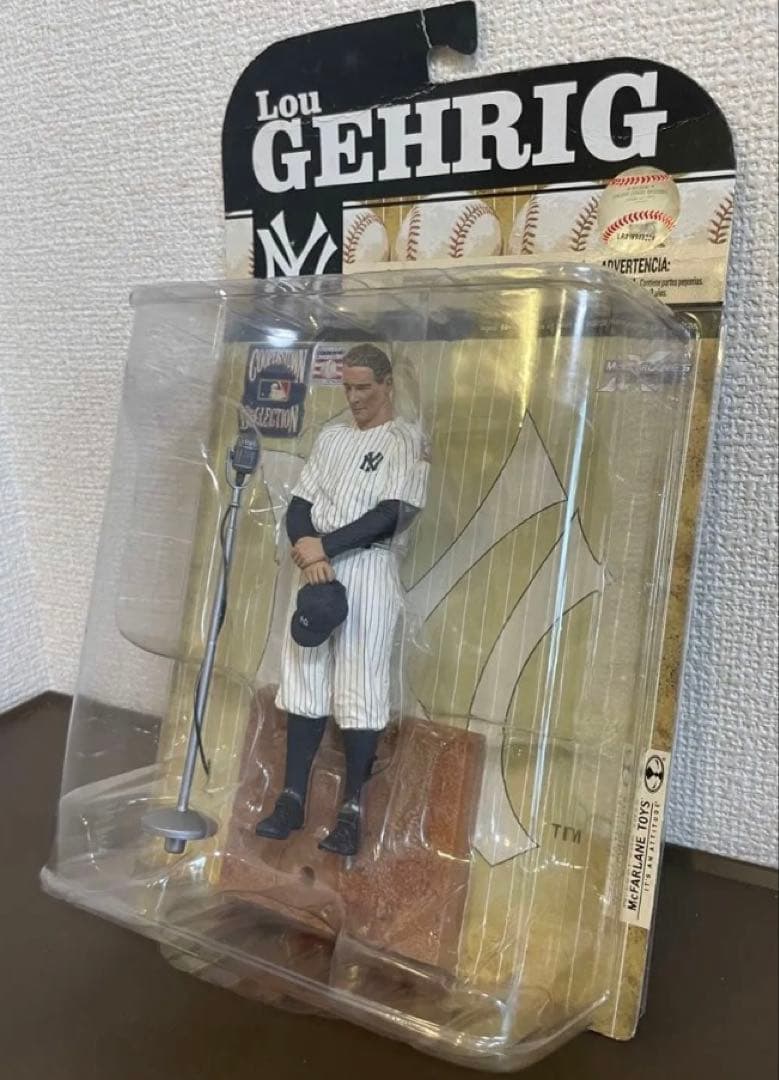 マクファーレン MLB ルーゲーリック　ヤンキース　引退スピーチ　　未使用