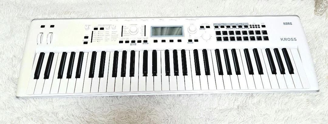Korg Kross 2 SC ホワイト 61鍵 キーボードシンセサイザー