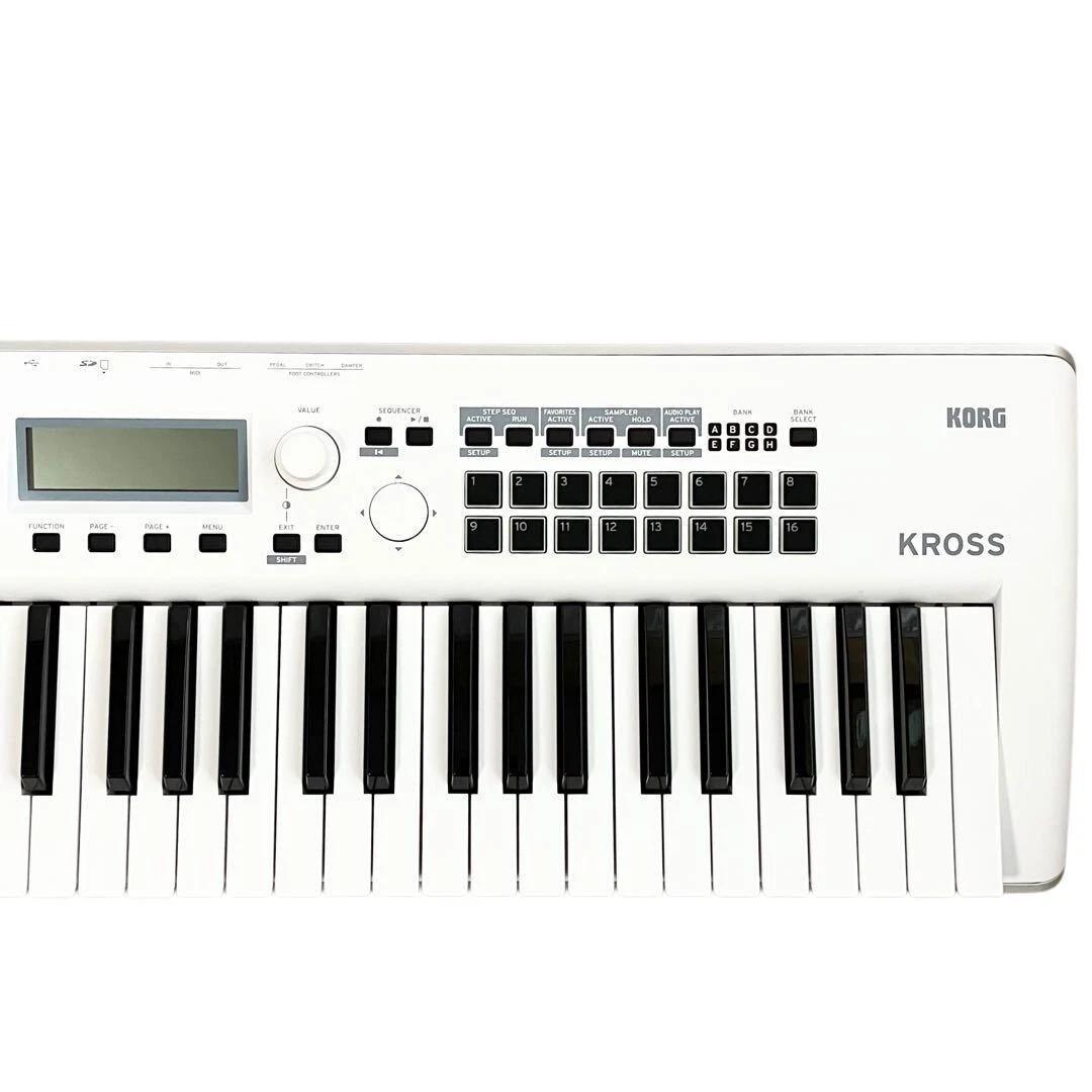 Korg Kross 2 SC ホワイト 61鍵 キーボードシンセサイザー