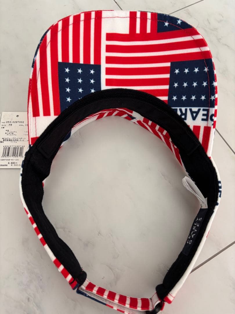 パーリーゲイツ　PEARLY GATES スカート・バイザーセット　美品