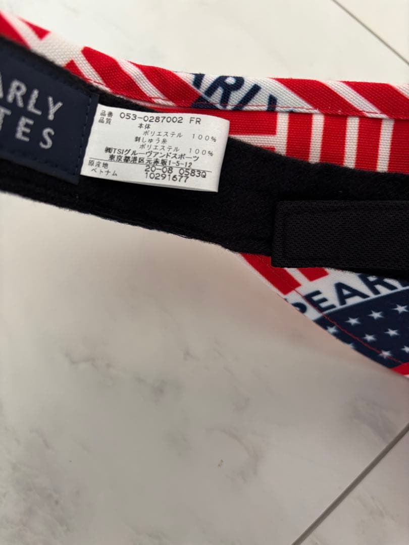パーリーゲイツ　PEARLY GATES スカート・バイザーセット　美品
