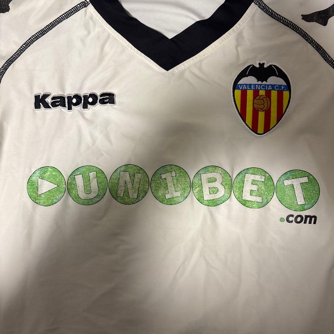バレンシアcf サッカーユニフォーム　ゲームシャツ　ダビドビジャ　kappa