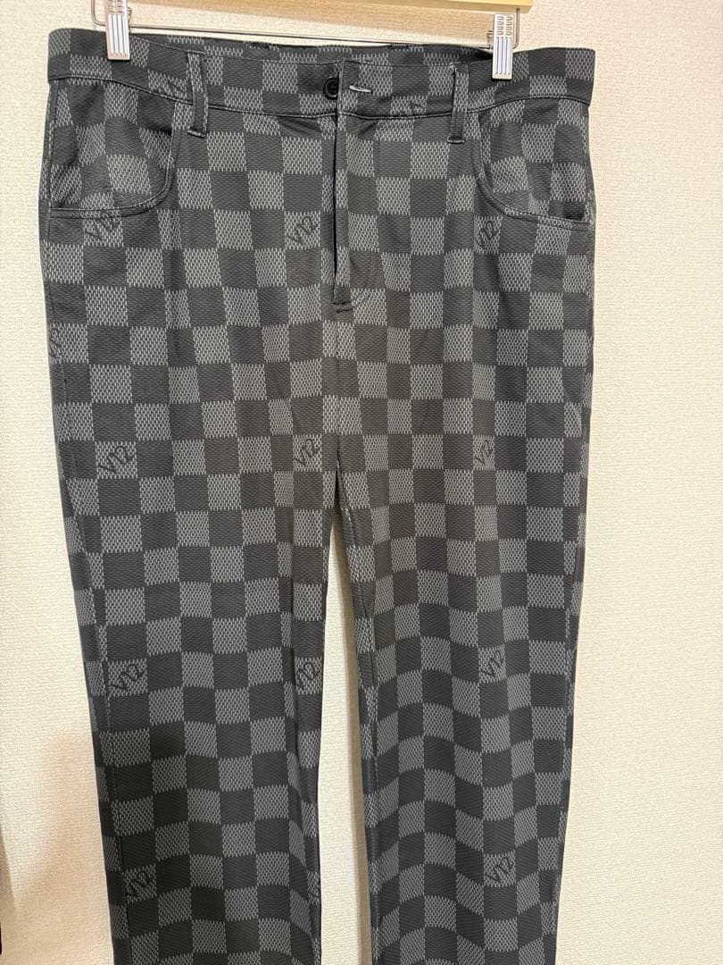 [希少品]Lサイズ　V12 セットアップ　チェック柄