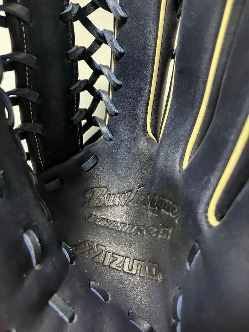 ミズノ Buw League イチローモデル 軟式 外野手用グローブ 美品