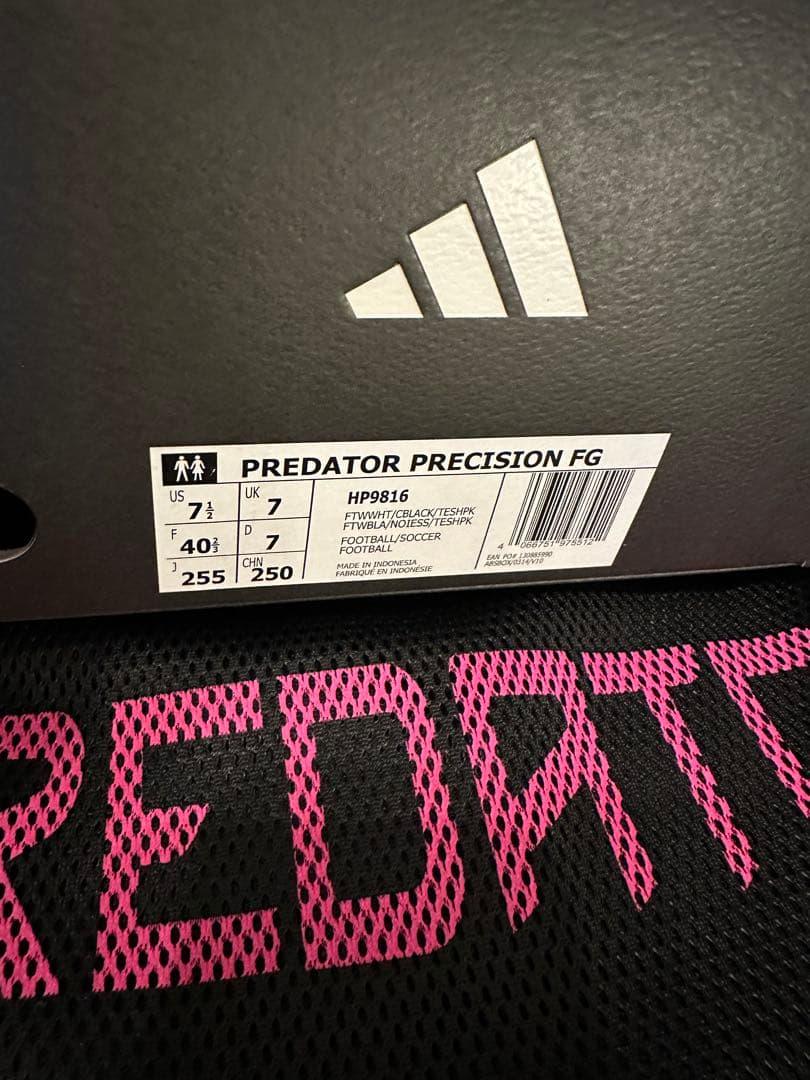 【新品未使用】adidas PREDATOR PRECISION.1 FG