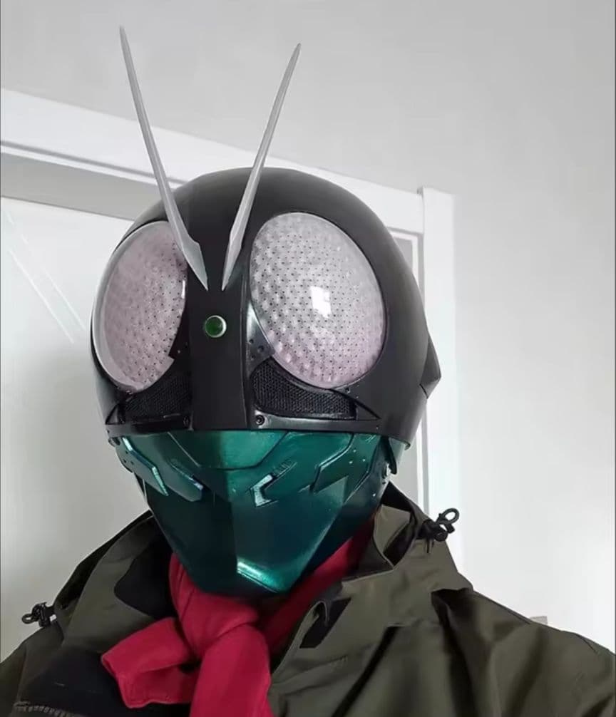 仮面ライダー1号　1/1マスク シン仮面ライダー　特撮　コスプレ　アトラク