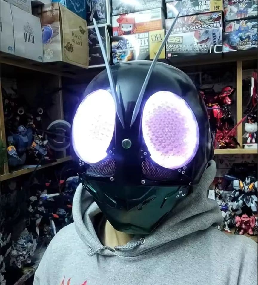 仮面ライダー1号　1/1マスク シン仮面ライダー　特撮　コスプレ　アトラク