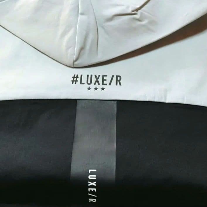 LUXE/R GOLF ストレッチ布帛プルパーカー 45817iceM
