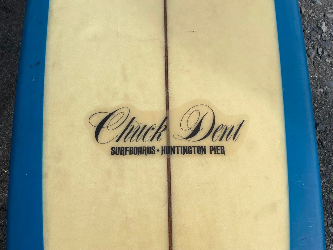 激レア◇60's ビンテージ◇CHUCK DENT◇ロングボード 9'3\"