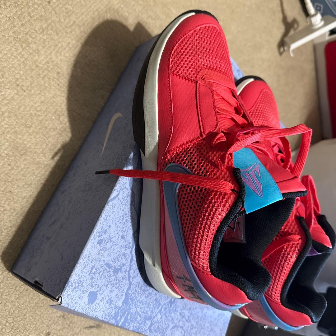 Nike JA1 バスケットボールシューズ 赤/青