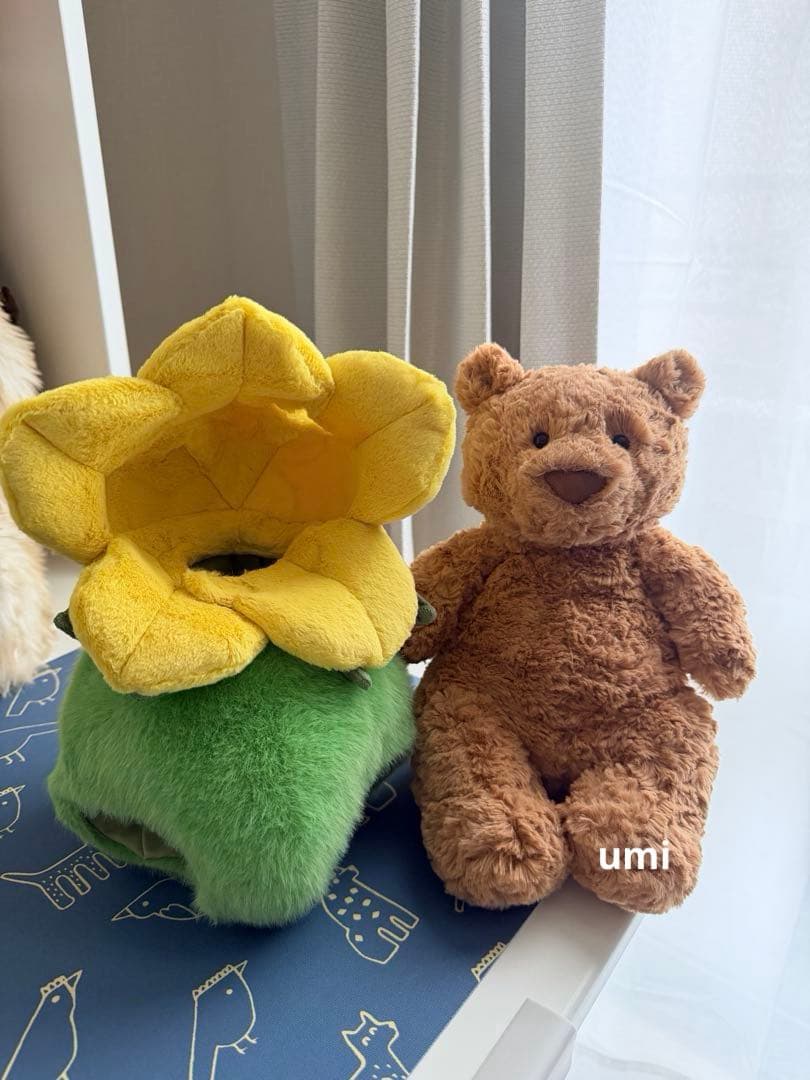 新作 ジェリーキャット Bartholomew Bear 水仙 くま タグ付き