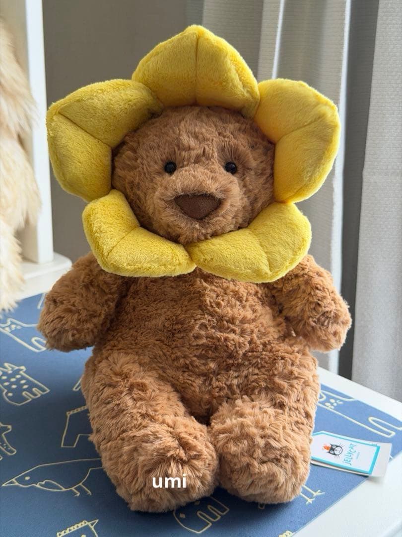 新作 ジェリーキャット Bartholomew Bear 水仙 くま タグ付き