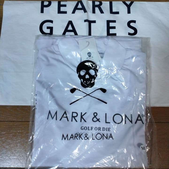 ⭐新品⭐MARK & LONA⭐長袖モック⭐白⭐M⭐