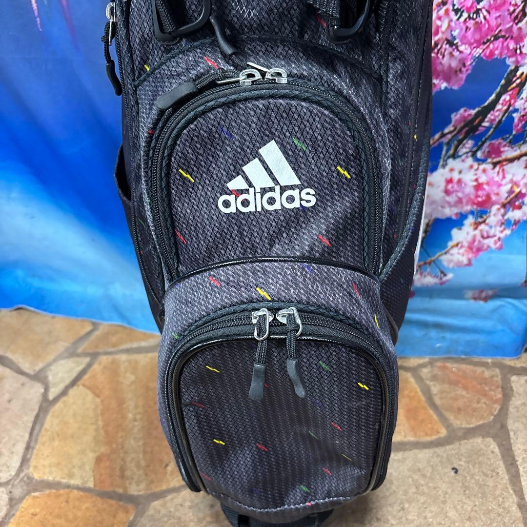 寶BY-1243 adidas アディダス スタンド型 キャディバッグ