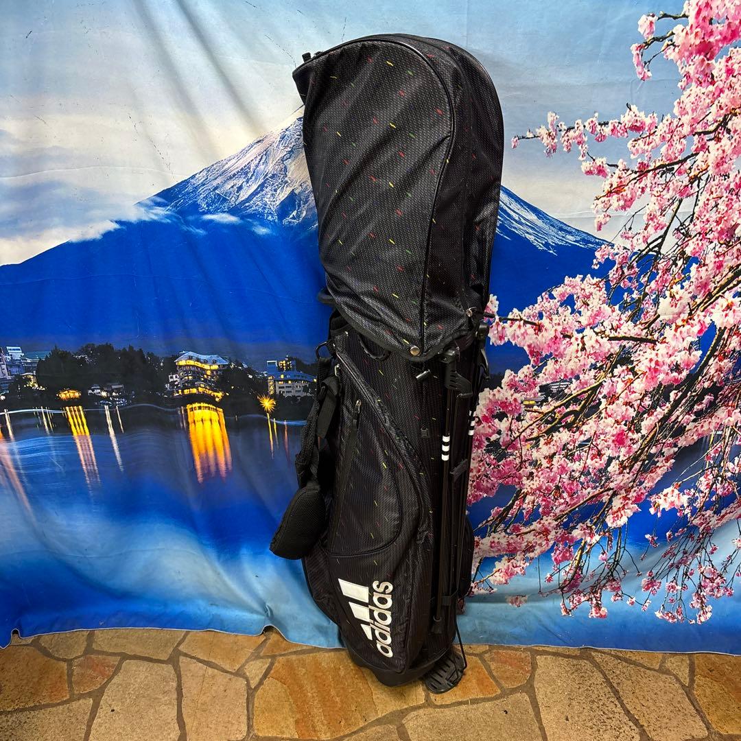 寶BY-1243 adidas アディダス スタンド型 キャディバッグ