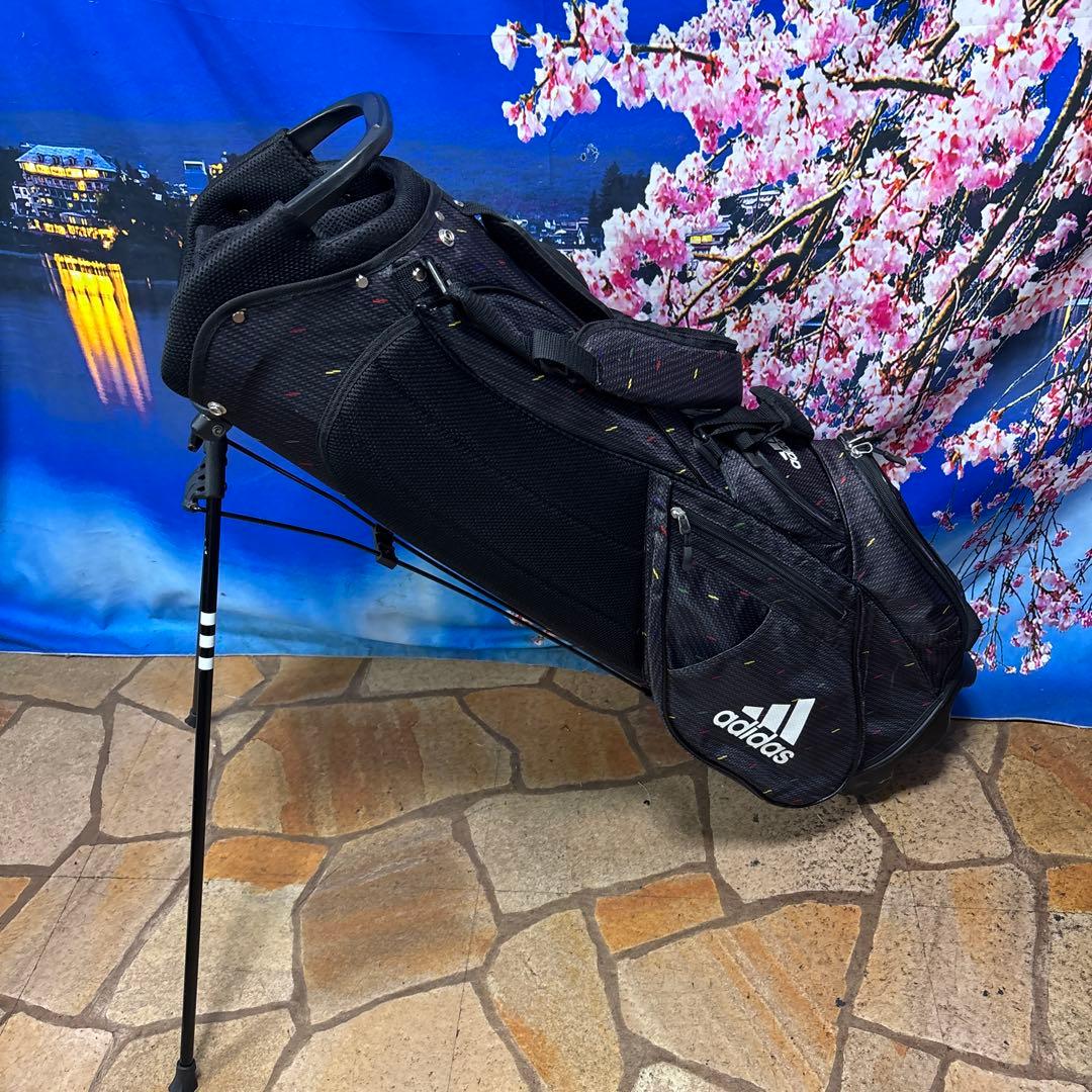 寶BY-1243 adidas アディダス スタンド型 キャディバッグ