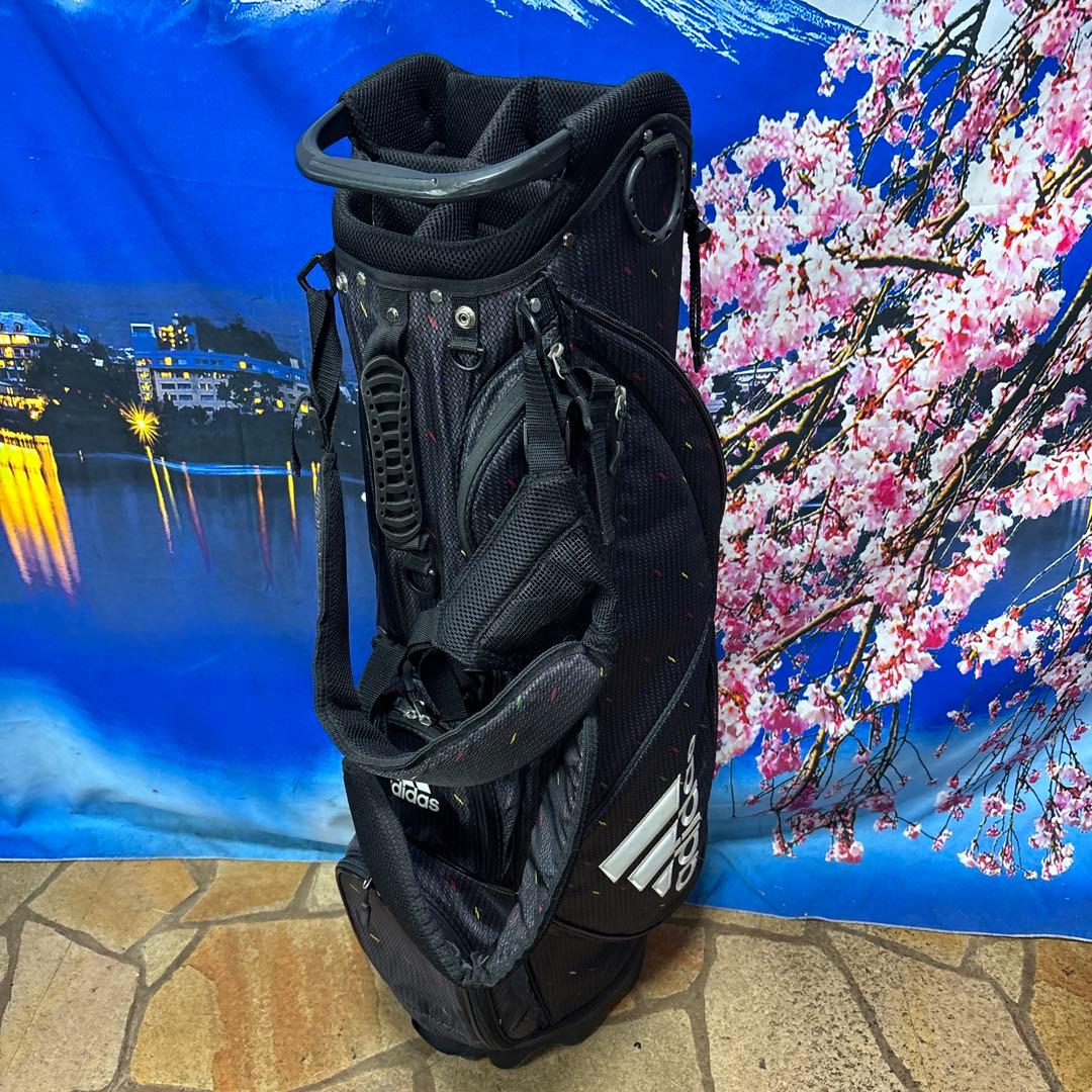 寶BY-1243 adidas アディダス スタンド型 キャディバッグ