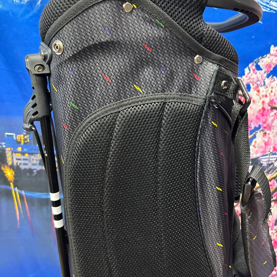 寶BY-1243 adidas アディダス スタンド型 キャディバッグ