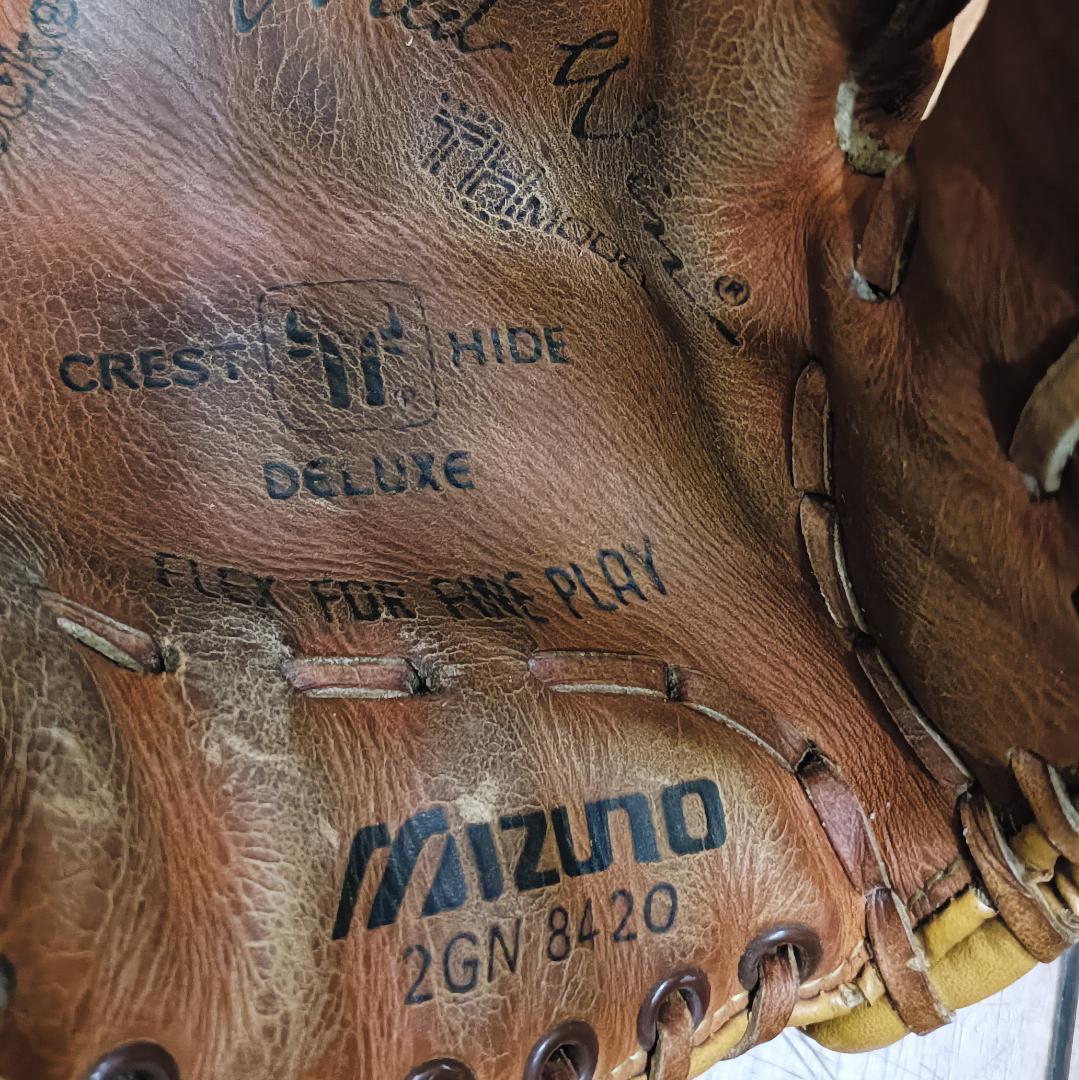 軟式用グラブ 青カップ Mizuno ワールドウィン THモデル ライナーバック