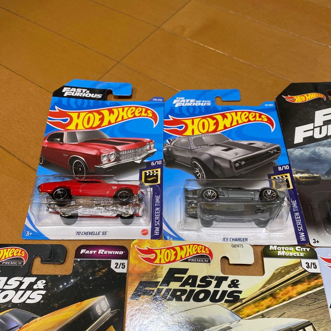ホットウィール ワイルドスピード　ミニカーセット