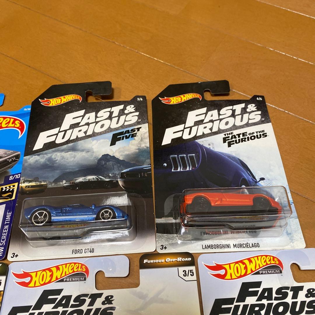 ホットウィール ワイルドスピード　ミニカーセット